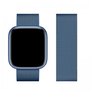 FORCELL F-DESIGN FA03 szíj Apple Watch 42 / 44 / 45 / 49 mm kék