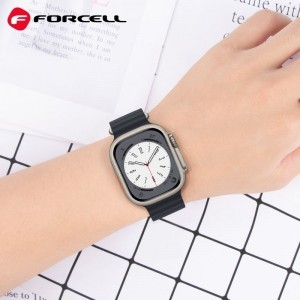 FORCELL F-DESIGN FA12 szíj Apple Watch 42 / 44 / 45 / 49 mm kék