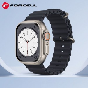 FORCELL F-DESIGN FA12 szíj Apple Watch 42 / 44 / 45 / 49 mm kék