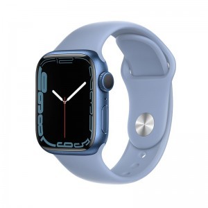 FORCELL F-DESIGN FA01 szíj Apple Watch 42 / 44 / 45 / 49 mm-re ködös kék