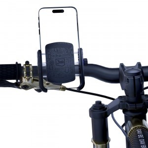 3mk Steel Bike Holder Biciklis Telefon Tartó - Fekete