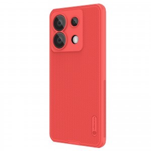 Nillkin Super Frosted PRO hátlapi tok Xiaomi Redmi Note 13 Pro 5G/Poco X6 5G Piros