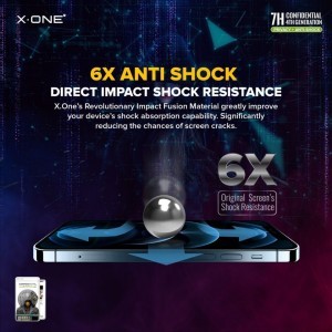 X-ONE Extreme Shock Eliminator 4. gen. Privacy üvegfólia - iPhone 14 Pro Max