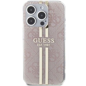 GUESS tok iPhone 14 Pro Max GUHCP14XH4PSEGP (4G Gold Stripe) pink