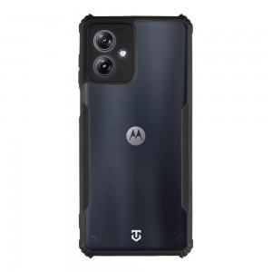 Tactical Quantum Stealth tok Motorola Moto G54 5G/Power Edition Átlátszó/Fekete