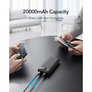 VEGER powerbank 20 000 mAh PD QC3.0 2A20W L20S (VP2039PD / W2039PD) fehér