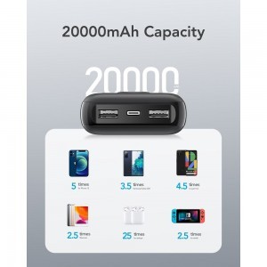 VEGER powerbank 20 000 mAh PD QC3.0 2A20W L20S (VP2039PD / W2039PD) fehér