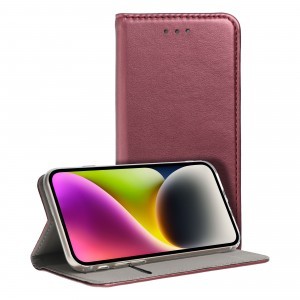 Smart Magneto fliptok XIAOMI Redmi A1 / Redmi A2 burgundy tok