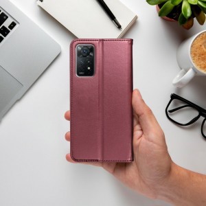 Smart Magneto fliptok XIAOMI Redmi A1 / Redmi A2 burgundy tok