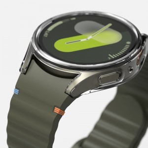 RINGKE SLIM & TEMPERED GLASS GALAXY WATCH 7 (40 MM) CLEAR tok és üvegfólia