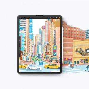 Hofi Paper Pro+ 2-Pack iPad 10.9 10 / 2022 Matte Clear üvegfólia