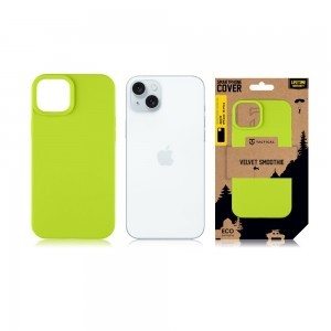 Tactical Velvet Smoothie Cover for Apple iPhone 15 Plus Avocado