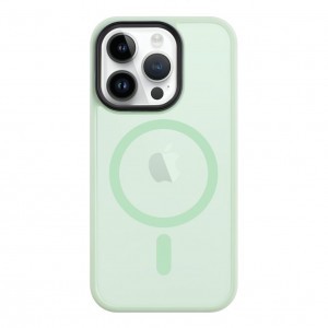 Tactical MagForce Hyperstealth tok iPhone 14 Pro-hoz, Beach Green színben