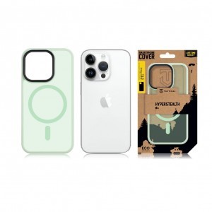 Tactical MagForce Hyperstealth tok iPhone 14 Pro-hoz, Beach Green színben