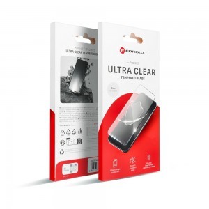 Forcell Ultra Clear üvegfólia - iPhone 16 Plus fekete