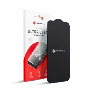 Forcell Ultra Clear üvegfólia - iPhone 16 Pro Max fekete