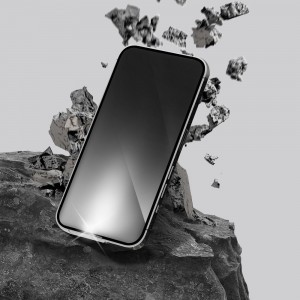 Forcell Ultra Clear üvegfólia - iPhone 16 Pro Max fekete