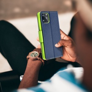 FANCY fliptok Samsung Galaxy M23 navy / lime tok