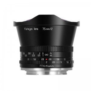 TTartisan 7,5mm f2 Fekete (Sony E) objektív