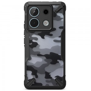 RINGKE FUSION X XIAOMI REDMI NOTE 13 PRO 5G / POCO X6 5G CAMO BLACK tok