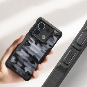 RINGKE FUSION X XIAOMI REDMI NOTE 13 PRO 5G / POCO X6 5G CAMO BLACK tok