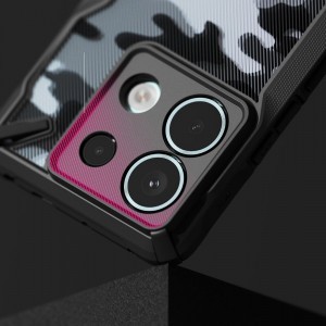 RINGKE FUSION X XIAOMI REDMI NOTE 13 PRO 5G / POCO X6 5G CAMO BLACK tok