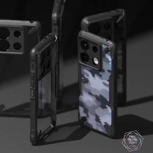 RINGKE FUSION X XIAOMI REDMI NOTE 13 PRO 5G / POCO X6 5G CAMO BLACK tok