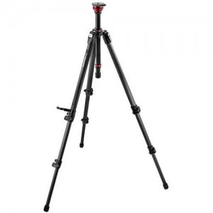 Manfrotto 755CX3 MDEVE MagFibre Video karbon állvány