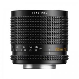 TTartisan Reflex 250mm F/5.6 mikro 4/3 objektív (fekete)-2