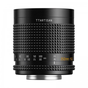 TTartisan Reflex 250mm F/5.6 mikro 4/3 objektív (fekete)-1