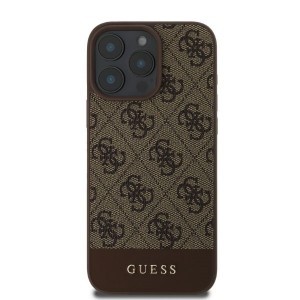 Original Case GUESS hardcase 4G Bottom Stripe GUHCP16LG4GLBR iPhone 16 Pro tok barna