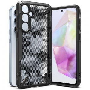 RINGKE FUSION X GALAXY A35 5G CAMO BLACK tok