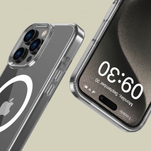 TECH-PROTECT FLEXAIR HYBRID MAGSAFE IPHONE 16 PRO MAX ÁTTETSZŐ tok