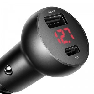 Mcdodo gyors autós töltő CC-6810, USB-A + USB-C, 30W