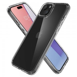 SPIGEN Ultra Hybrid tok iPhone 16-hoz kristálytiszta