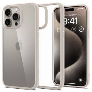 SPIGEN Liquid Air tok IPHONE 16 Pro természetes titán