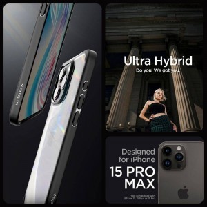 SPIGEN Ultra Hybrid tok IPHONE 16 Pro Max matte black