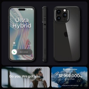 SPIGEN Ultra Hybrid tok IPHONE 16 Pro Max matte black