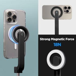 Spigen S571w Magsafe Bluetooth Selfie Bot Tripod Fekete-4