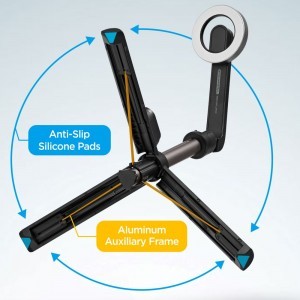 Spigen S571w Magsafe Bluetooth Selfie Bot Tripod Fekete-1
