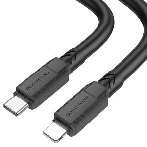 Borofone Cable BX81 Goodway - Type C to Lightning - PD 20W 1 metre black