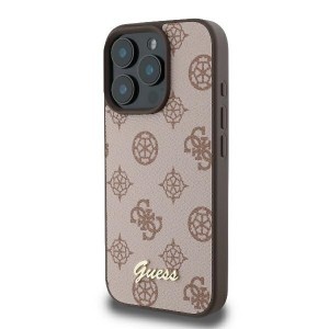 Original Case GUESS keménytok Peony Script MagSafe GUHMP16XPGPYSW az iPhone 16 Pro Max-hoz barna