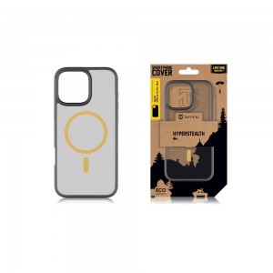 Tactical MagForce Hyperstealth 2.0 Cover for iPhone 16 Pro Max Black/Yellow tok