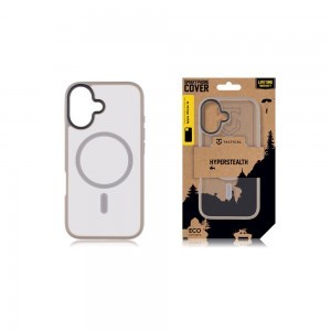 Tactical MagForce Hyperstealth tok iPhone 16 Light Grey