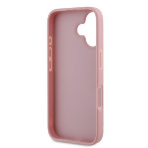 Original Case GUESS hardcase Fixed Glitter Big 4G GUHCP16SHG4SGP tok iPhone 16 pink