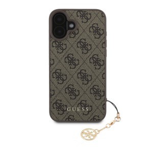 Guess 4G Charm tok iPhone 16 Plus Tone on Tone barna