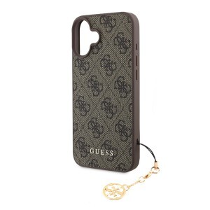 Guess 4G Charm tok iPhone 16 Plus Tone on Tone barna