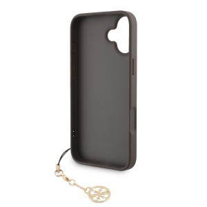 Guess 4G Charm tok iPhone 16 Plus Tone on Tone barna