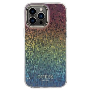 Guess IML Faceted Mirror Disco Iridescent tok iPhone 13 Pro / 13 - multicolor