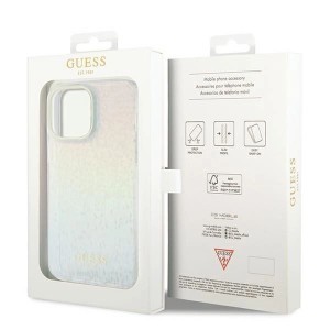 Guess IML Faceted Mirror Disco Iridescent tok iPhone 13 Pro / 13 - multicolor